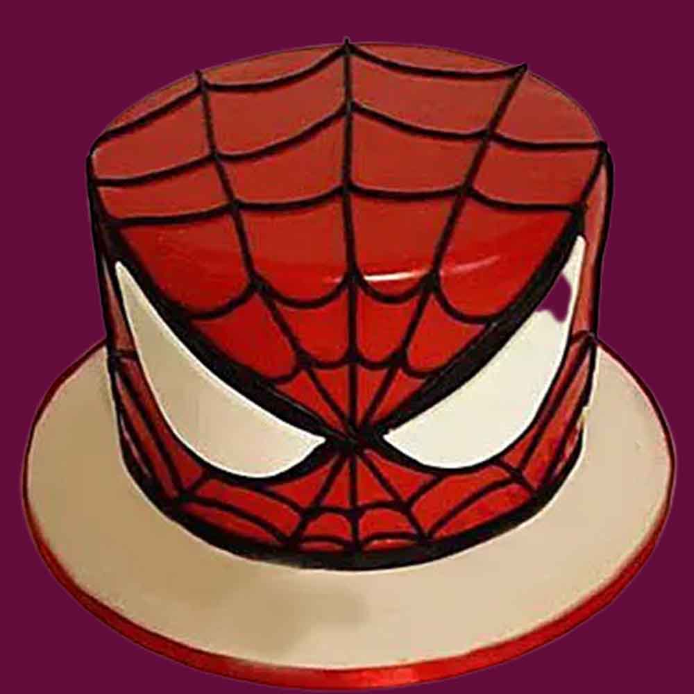 Glorious Spiderman Cake