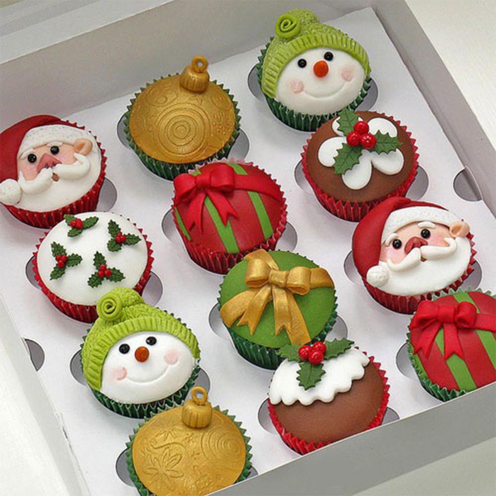 xmas cupcakes