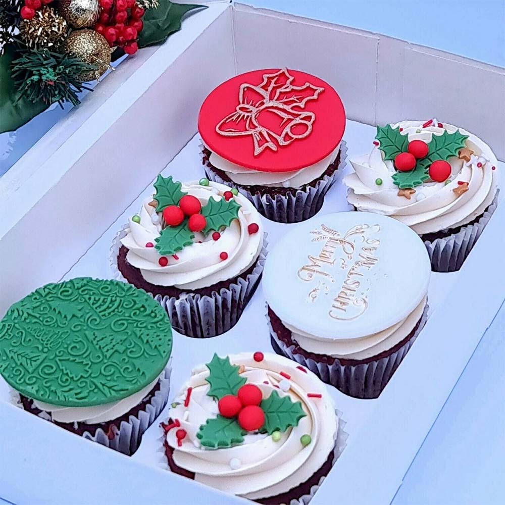 Christmas cupcakes