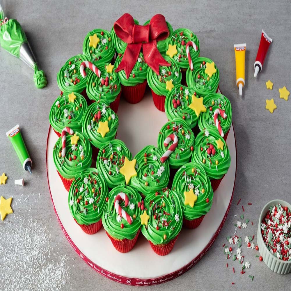 Christmas Themed Cupcakes