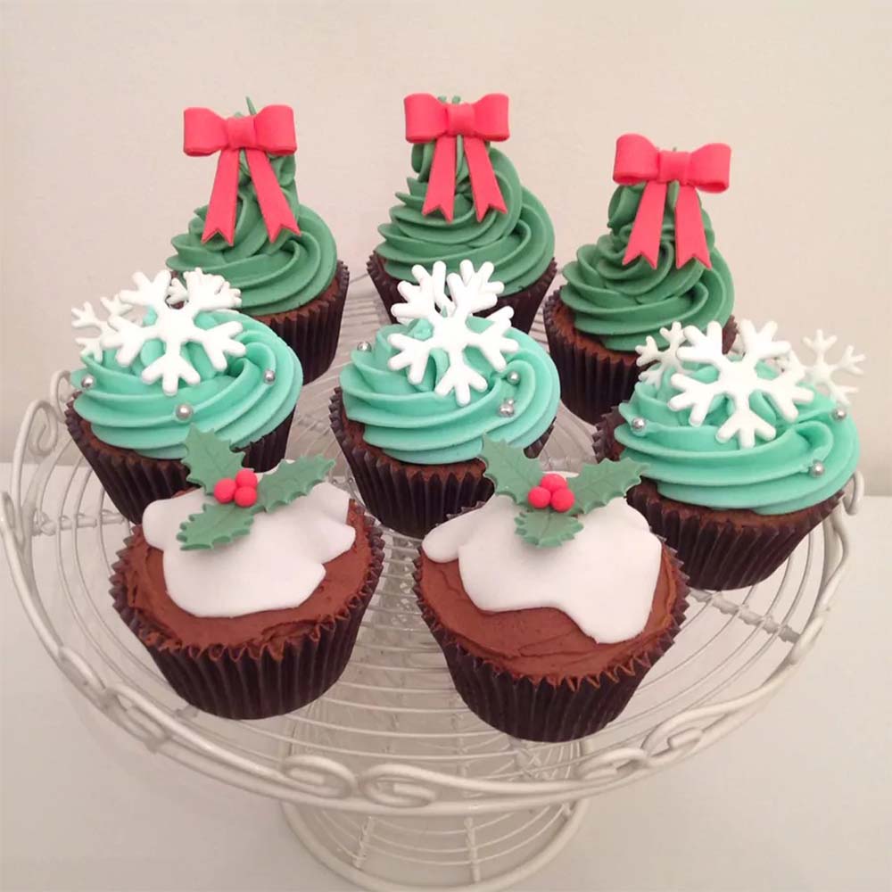 Cute Christmas Cupcakes