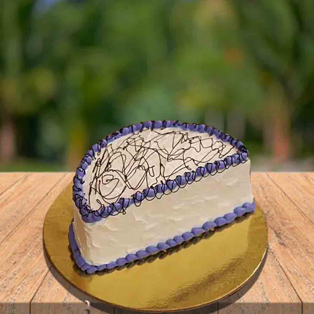 Half cake