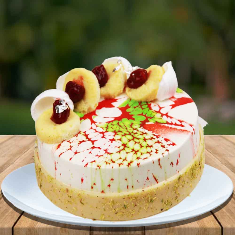 Rasmalai cream cake