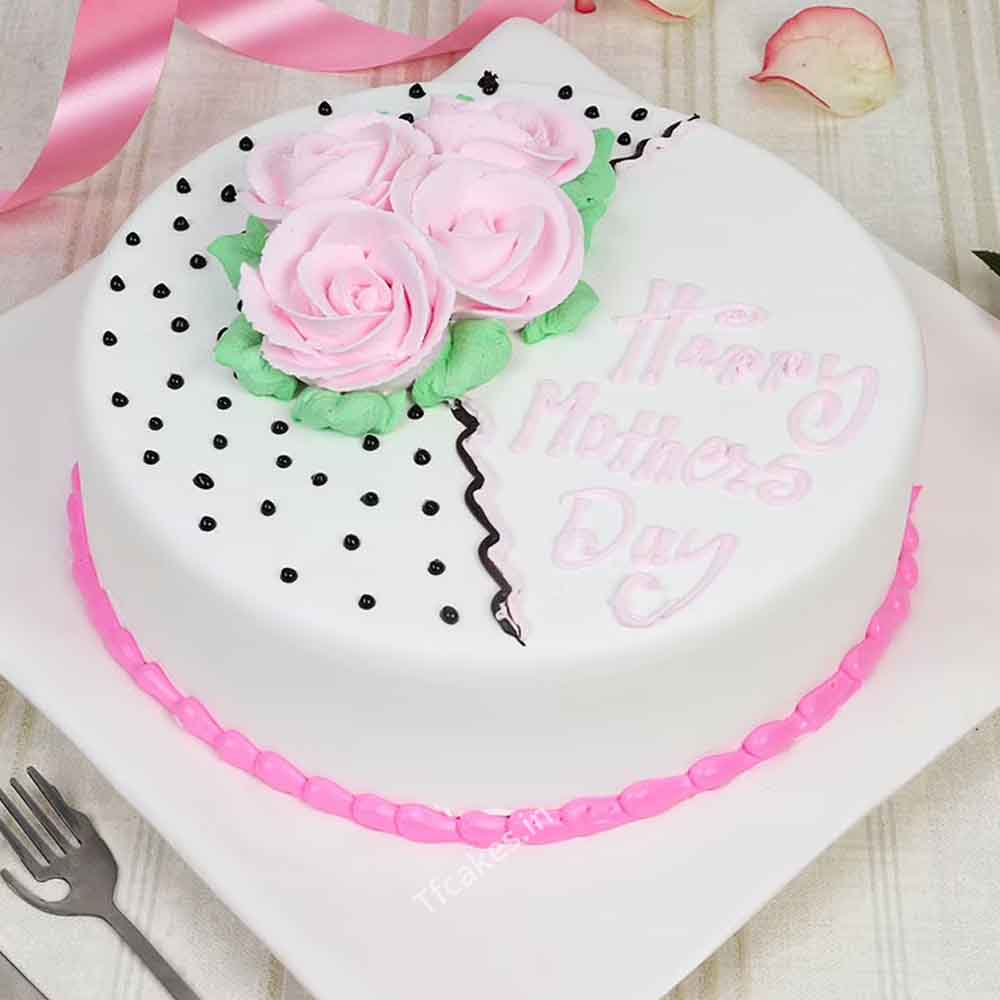 Mothers Day Fondant Cake