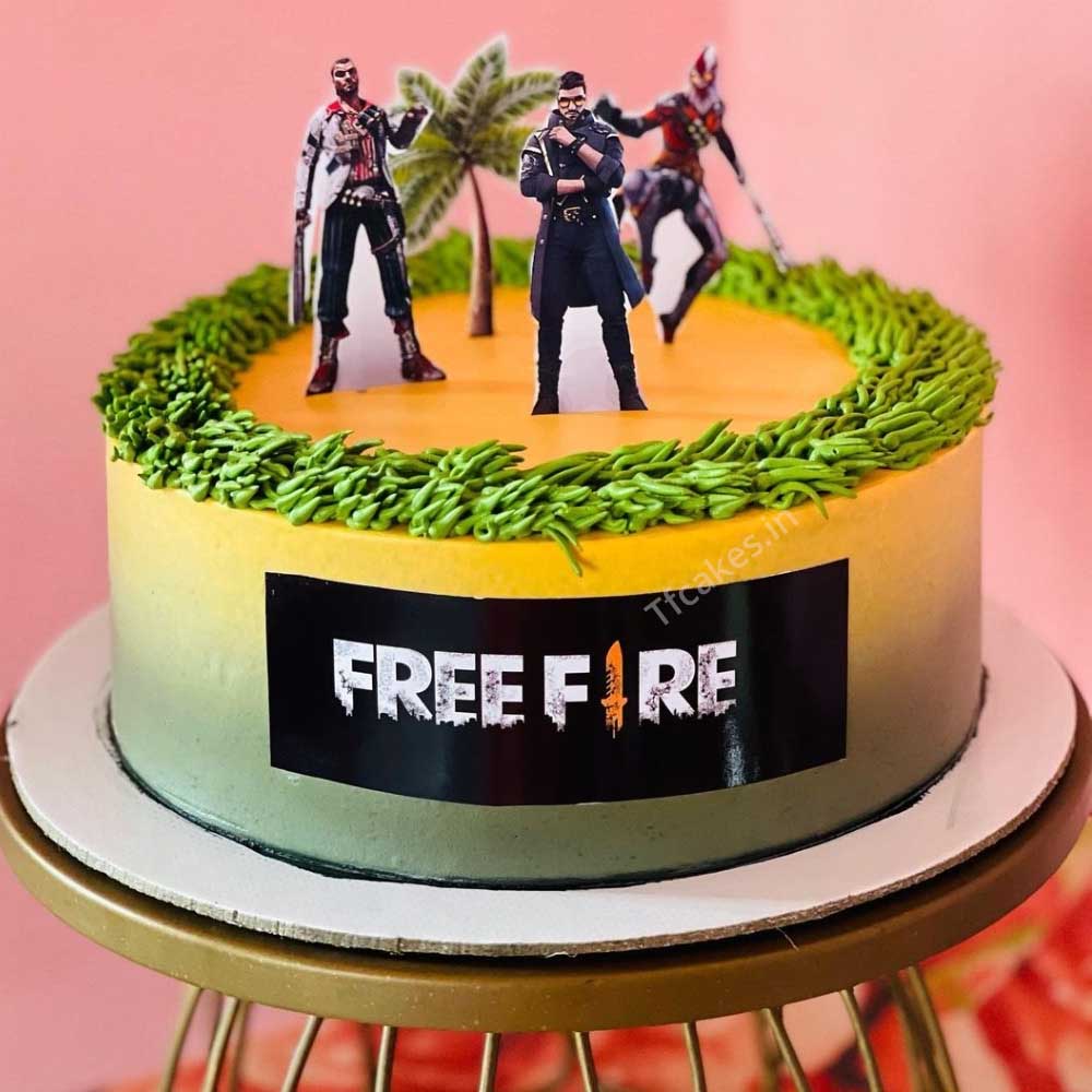 Free Fire Cake