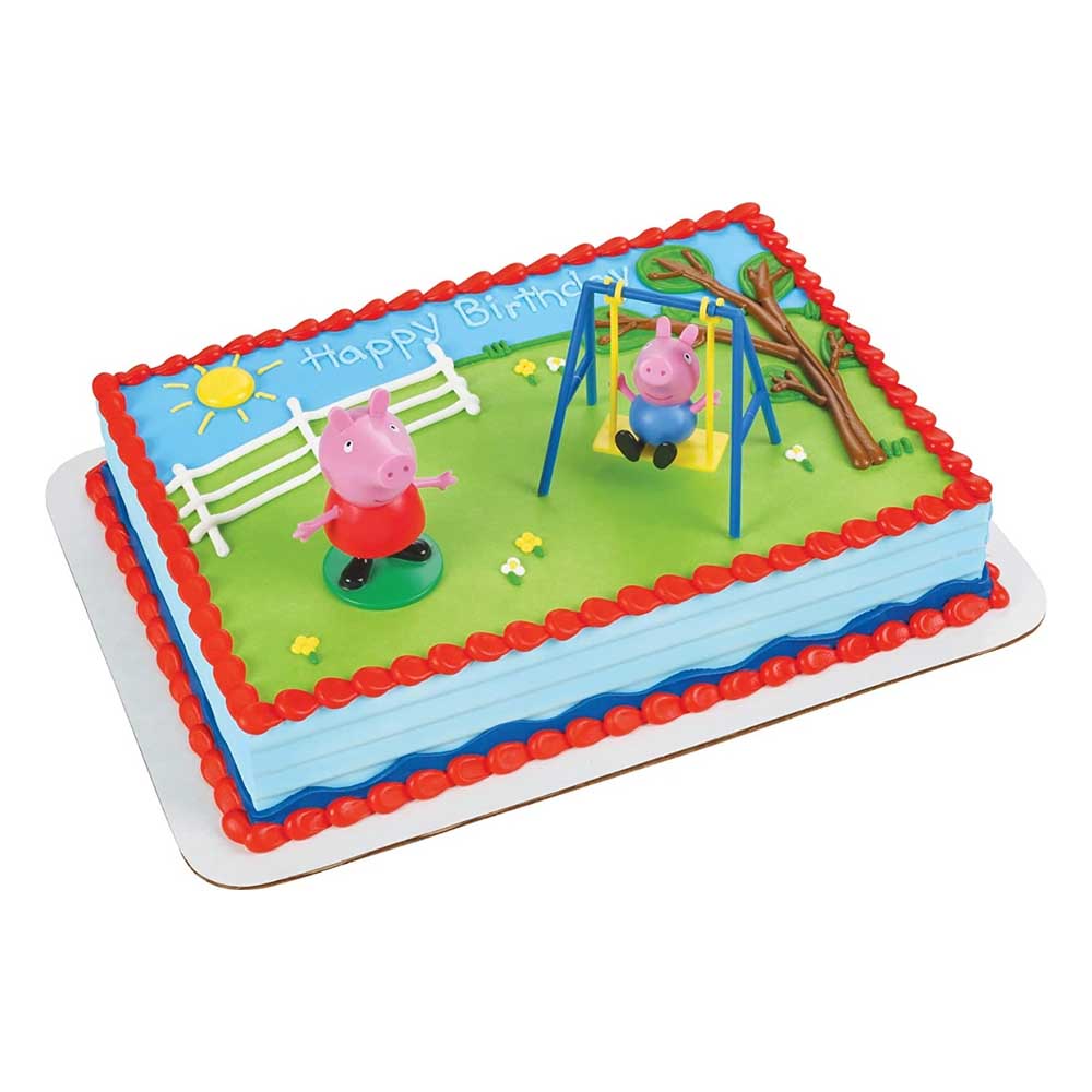 Peppa Pig square Cake