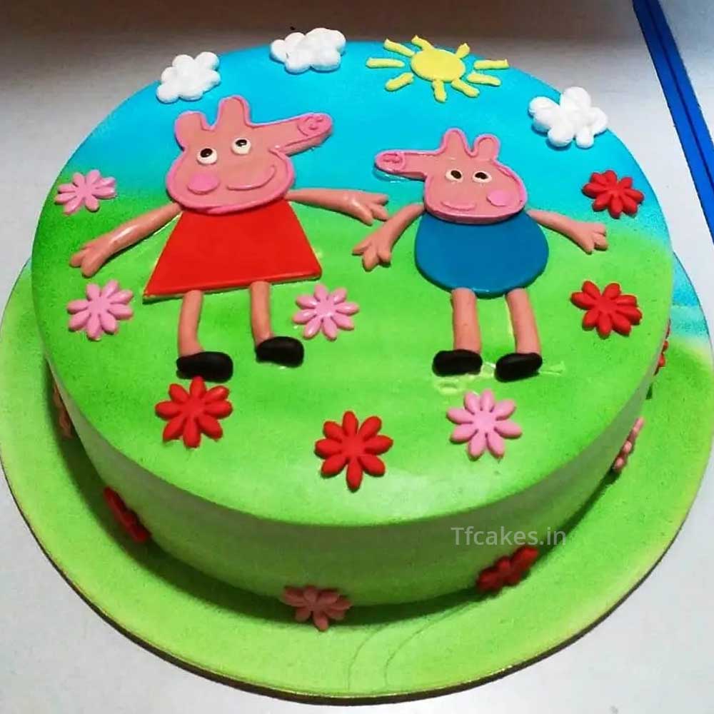 Favorite Peppa Pig Cake