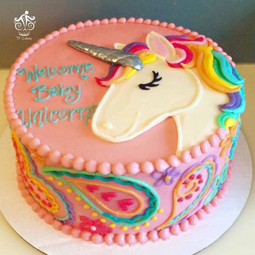 Unicorn Theme Cake