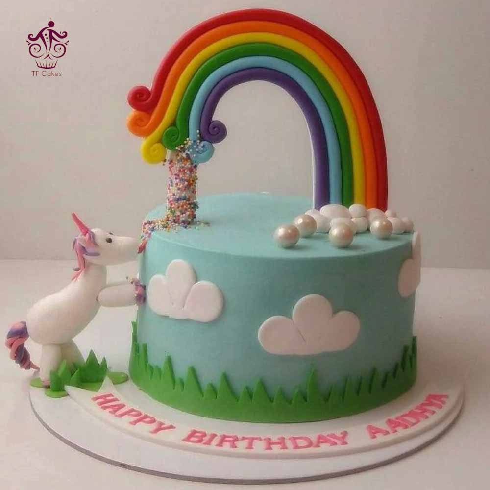 Playing Unicorn Cake