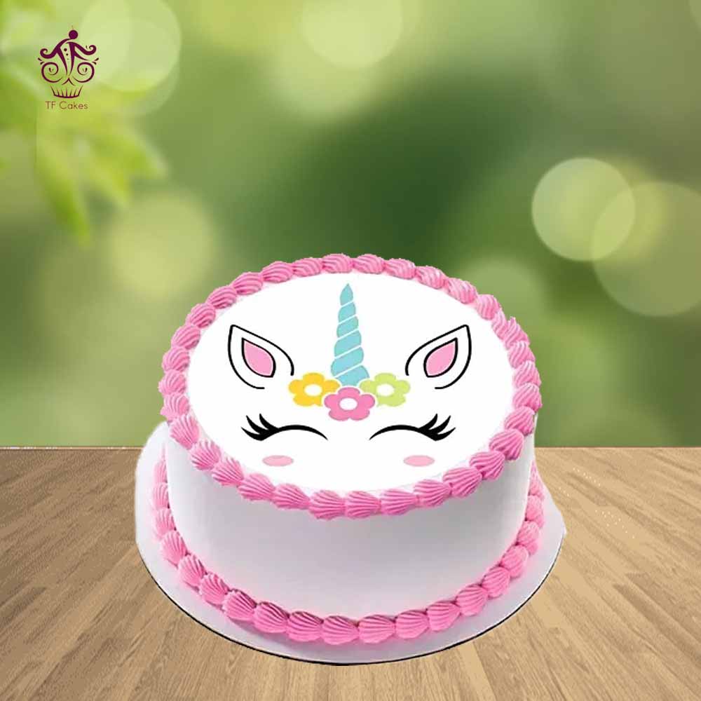 Buy Unicorn Photo Cake