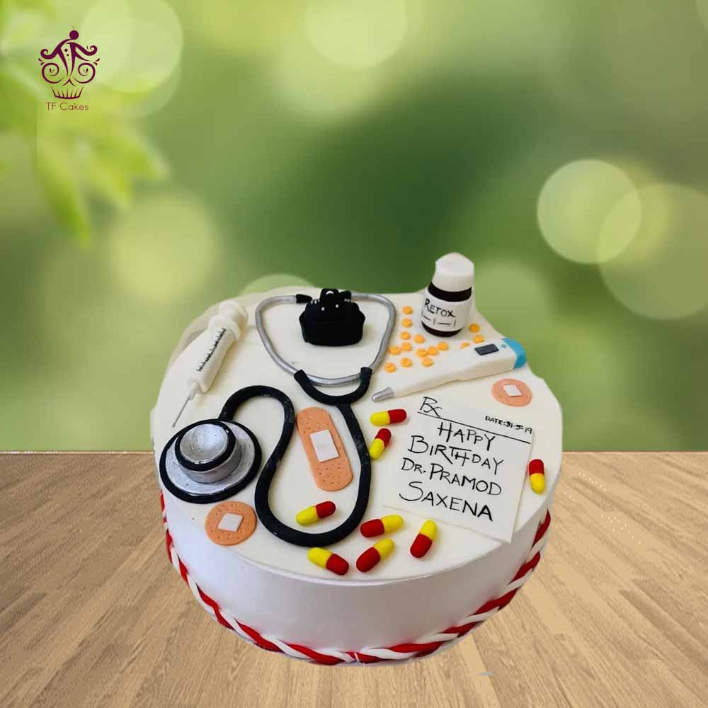 Doctor Cake | Doctor Theme Cake | Medical Cake – Liliyum Patisserie & Cafe