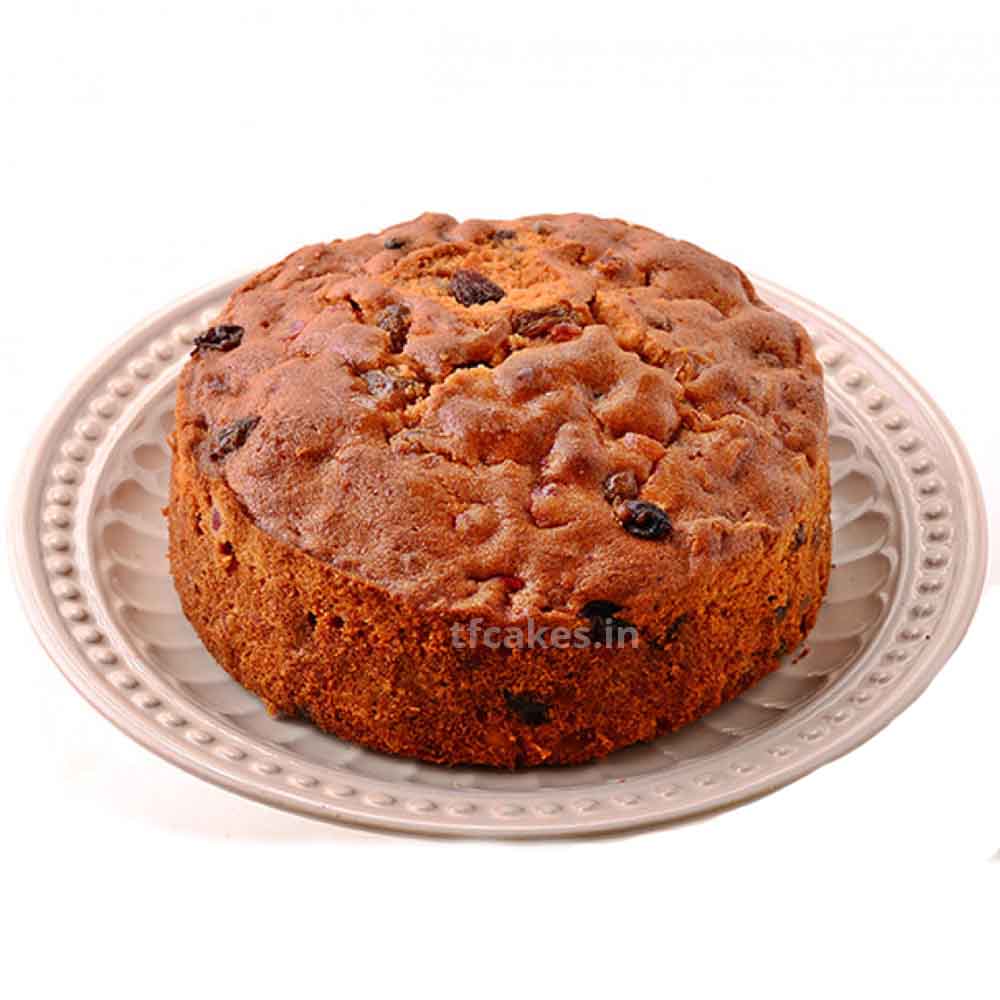 Plum round cake