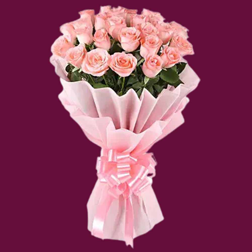 Pink  Roses  Bouquet