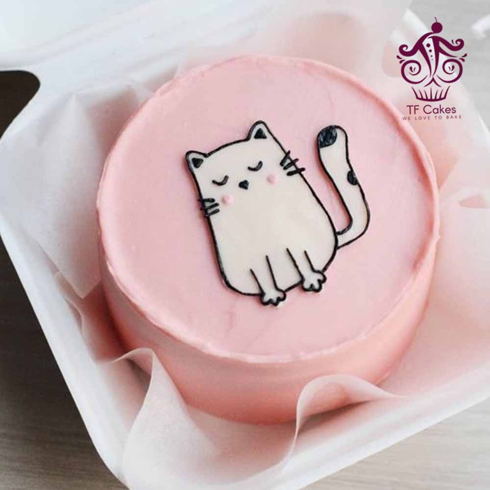 Pink mimi bento cake