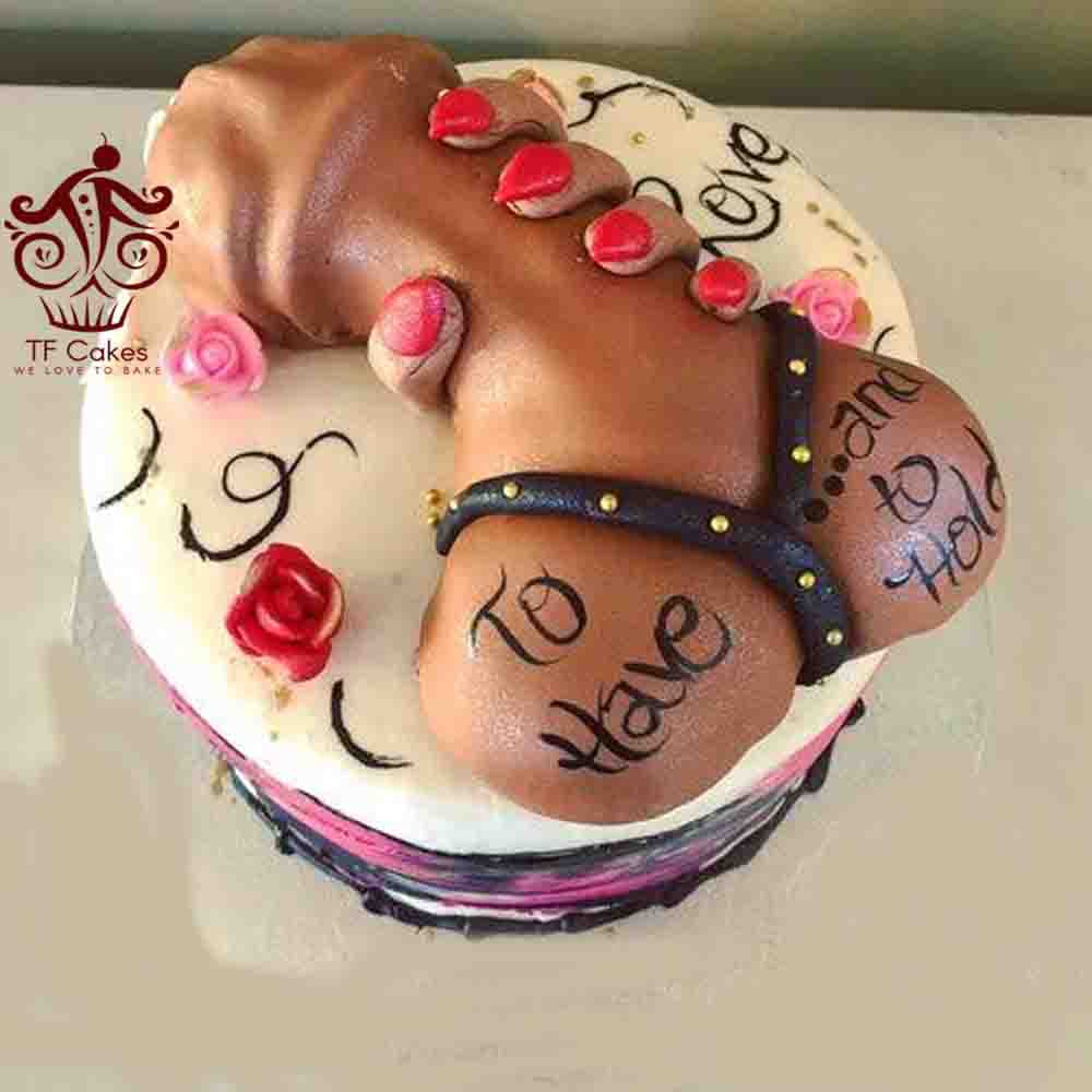 Looking for a delicious and creative way to celebrate your Bachelorette?  Look no further than tfcake