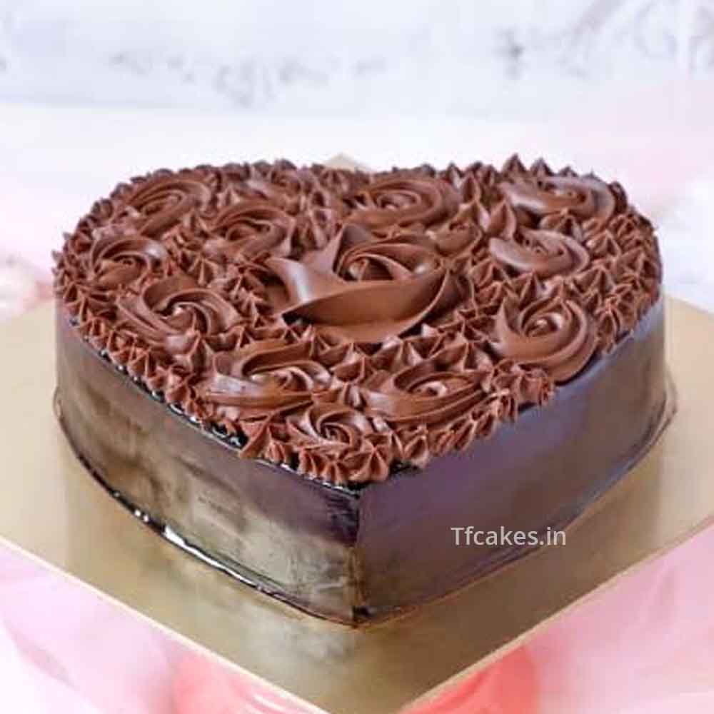 Chocolate Heart Cake