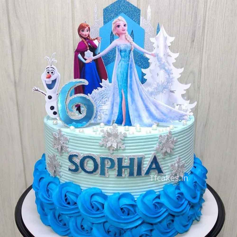 Frozen Barbie Cake|Order Barbie Cake| Barbie Cake | kids cake ...