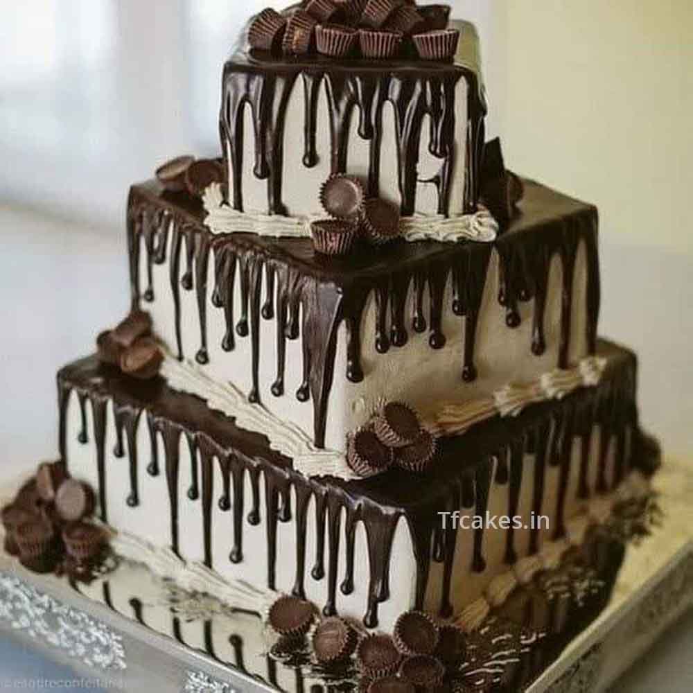 3 Tier Chocolate Cake