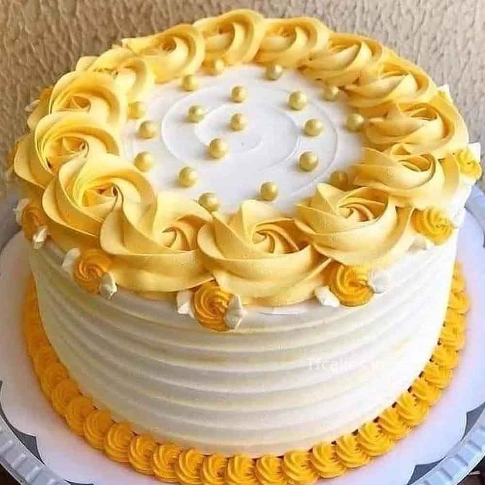 Yellow Flowers cake