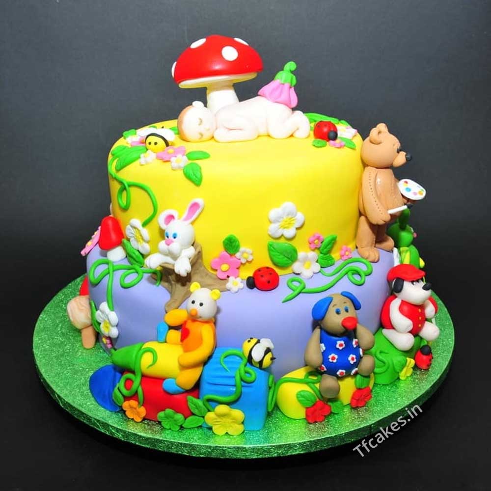 2 tier Kids cake