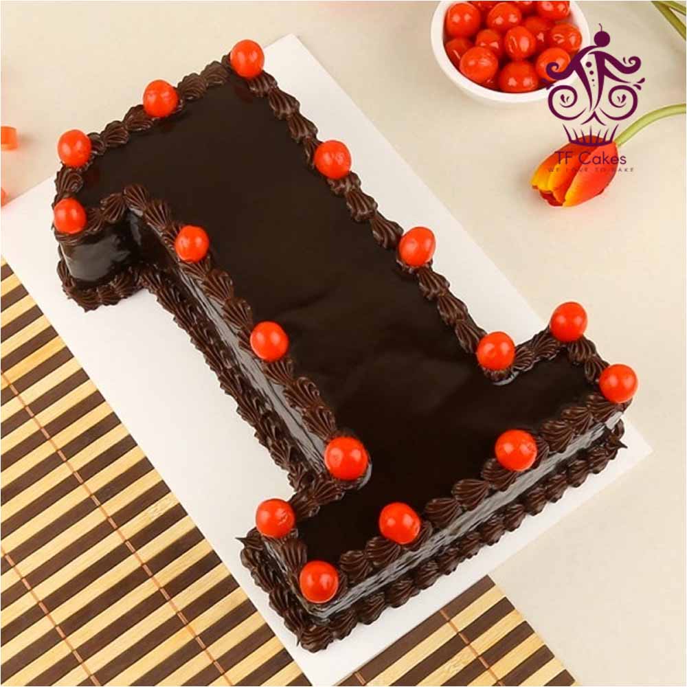1st Birthday Chocolate Cake