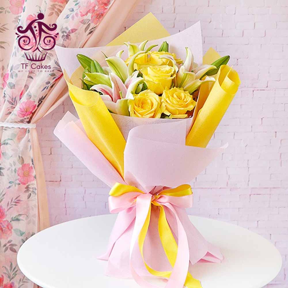 Buy Yellow Flowers Bouquet