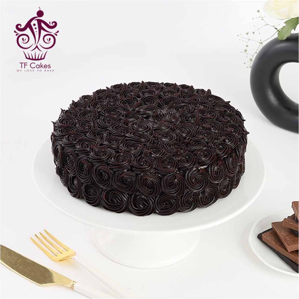 Order Rosy Dark Chocolate Cake