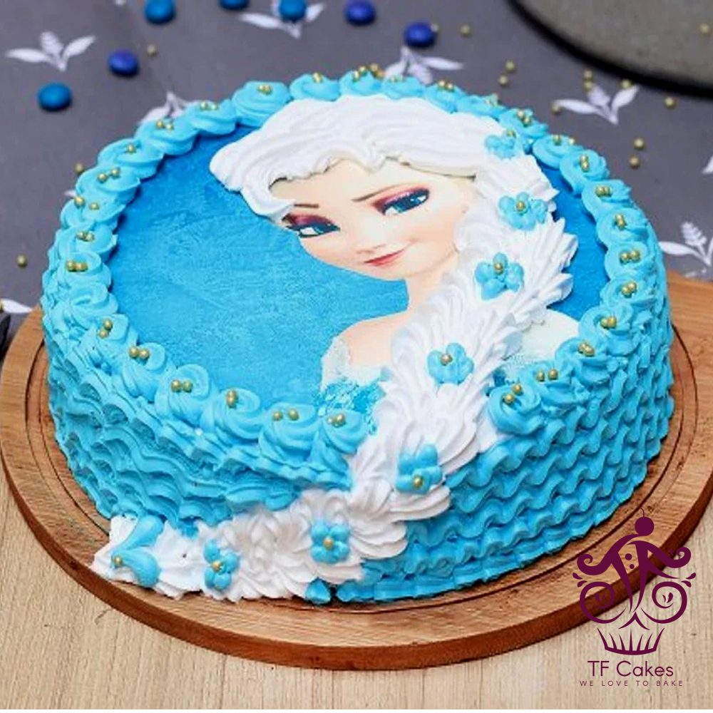 Barbie Cake Blue Delivery Online | GoGift