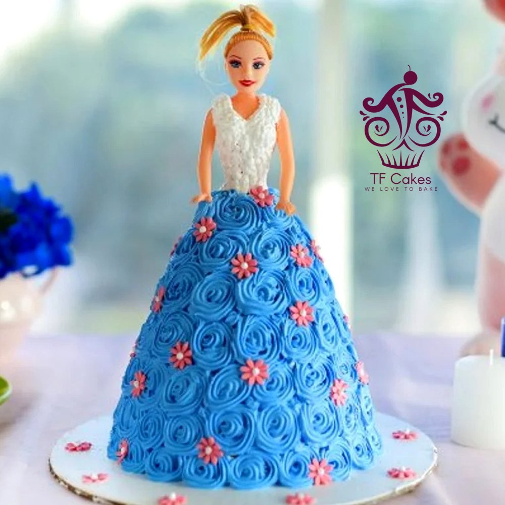 Adorable Barbie Cake