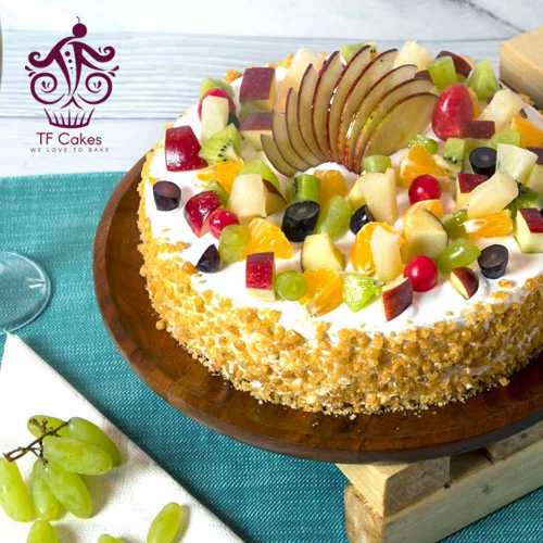 Delicious Mixed Fruits Cake