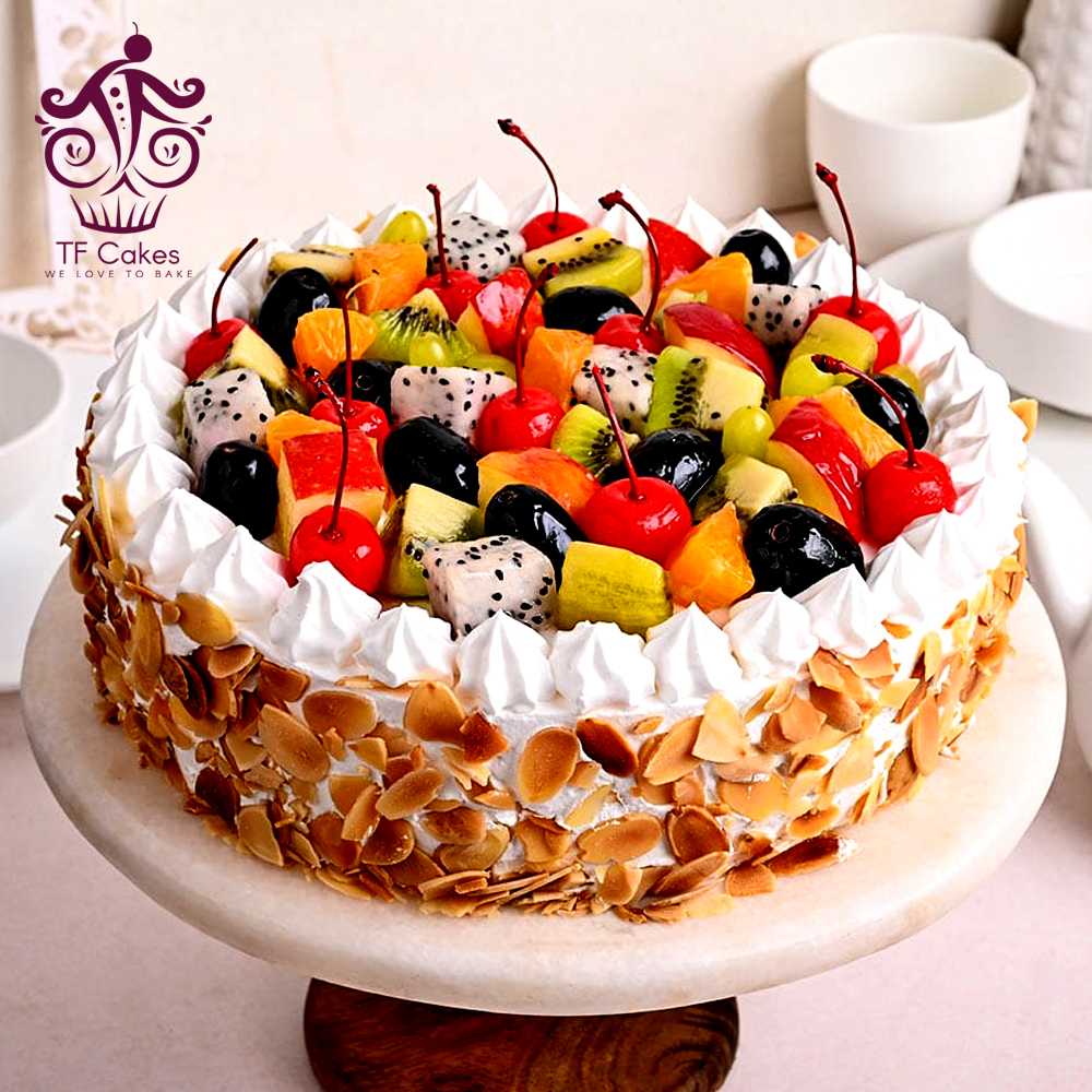 Mix Fruit and Almond cake