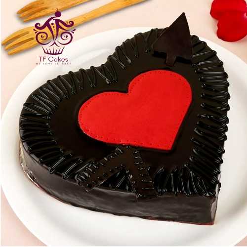 Wholesome Heart Shape Cake