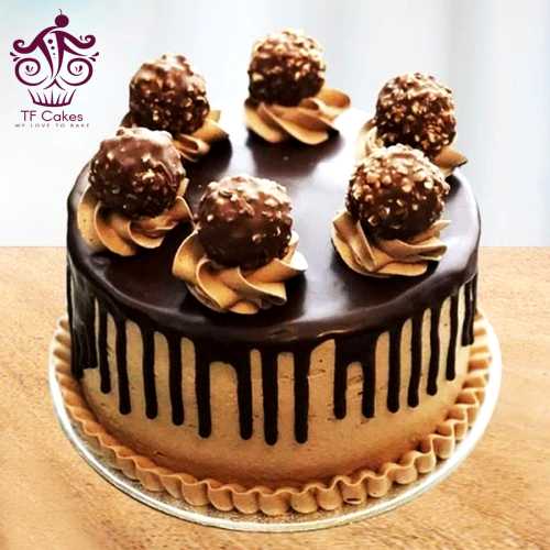 Delectable Ferrero Rocher Cake