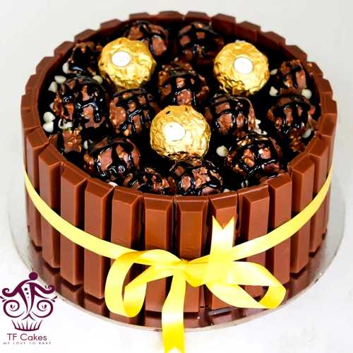 Premium KitKat Ferrero Rocher Cake