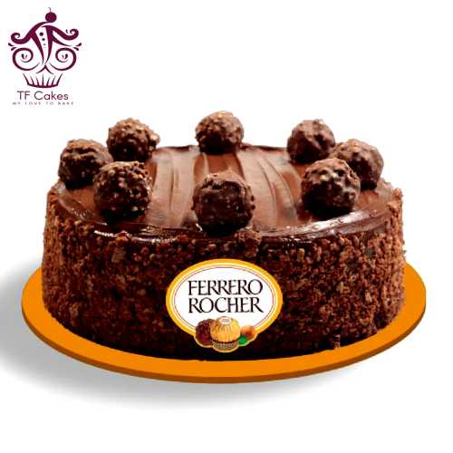 Adorable Ferrero Rocher Cake