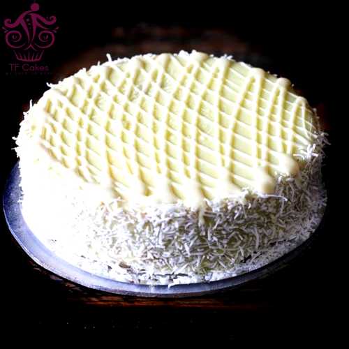 Luxurious White forest Cake