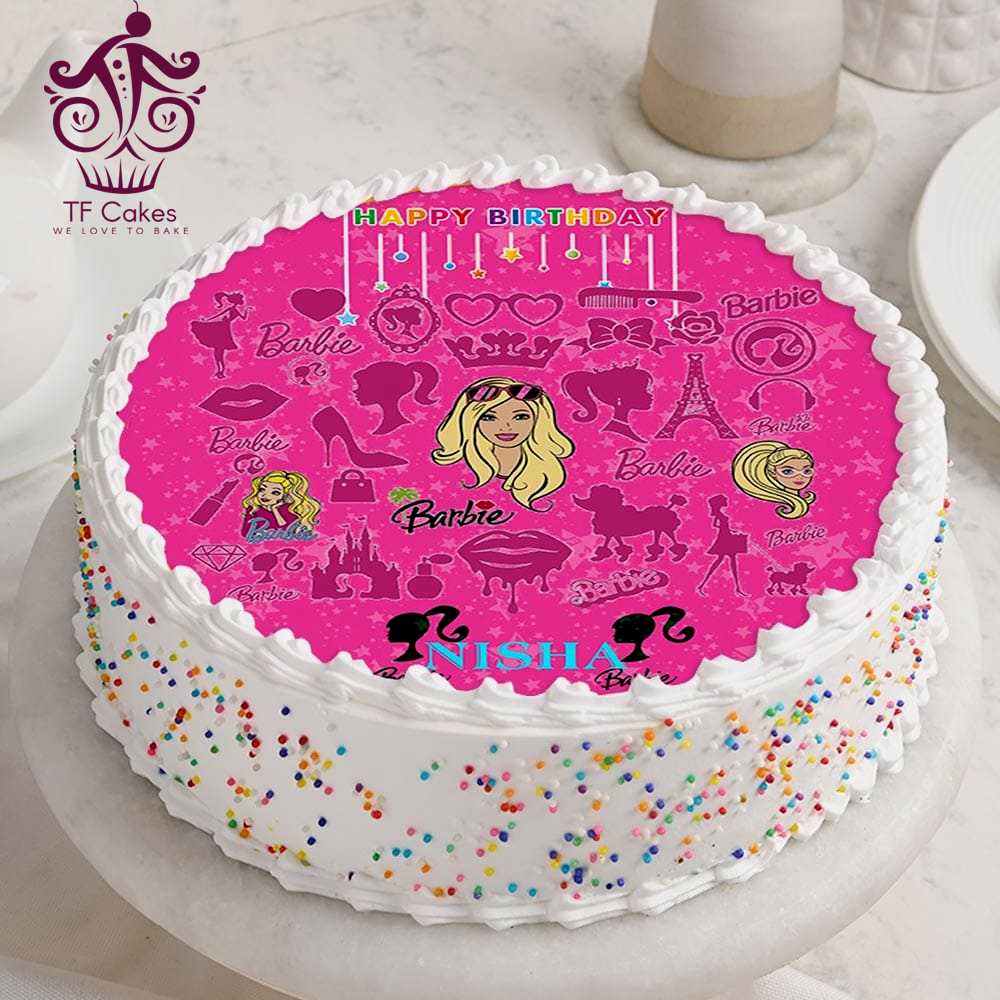 Barbie Girl Cake