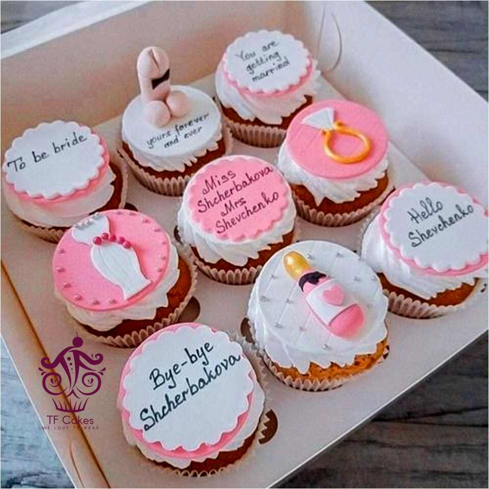 To Be Bride Cup Cake