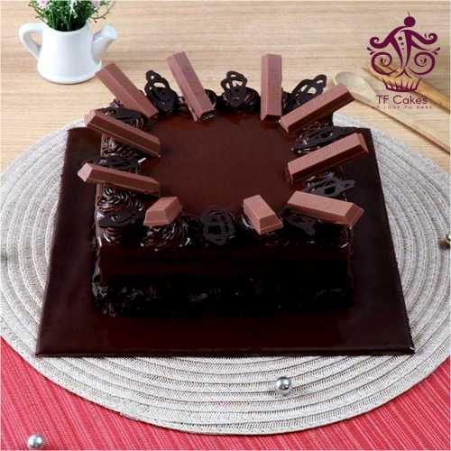 Square Kit Kat Cake