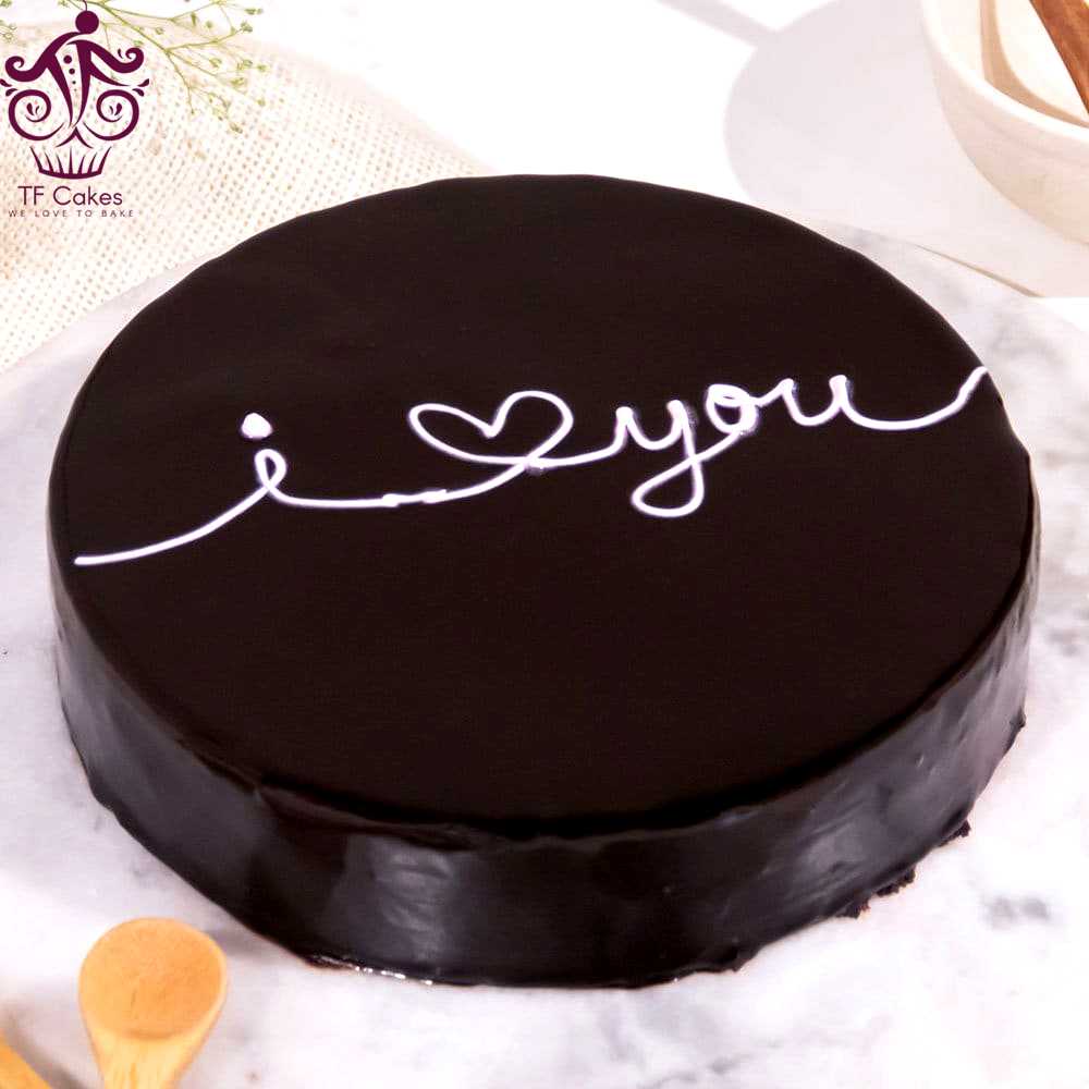 Black choco chocolate cake