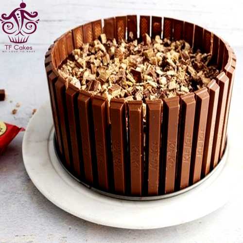 Decadent KitKat Chocolate Cake