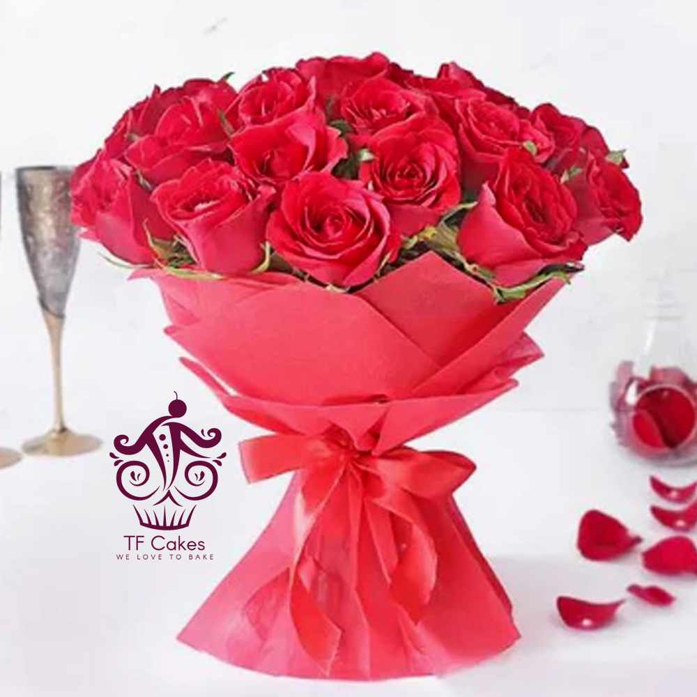 25 Red Rose Bouquet