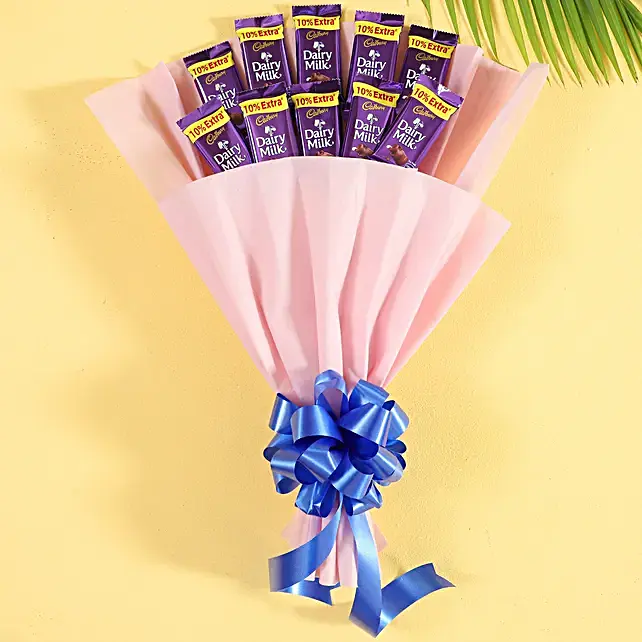 10 Dairy Milk Bouquet