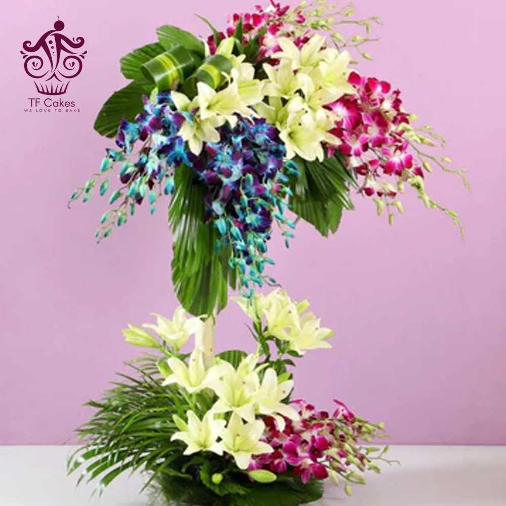 Floral Arrangement Basket