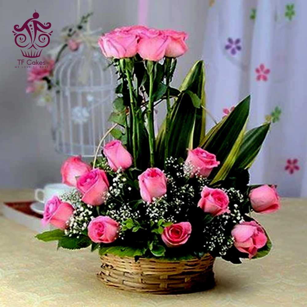 Lovely Fresh Pink Roses