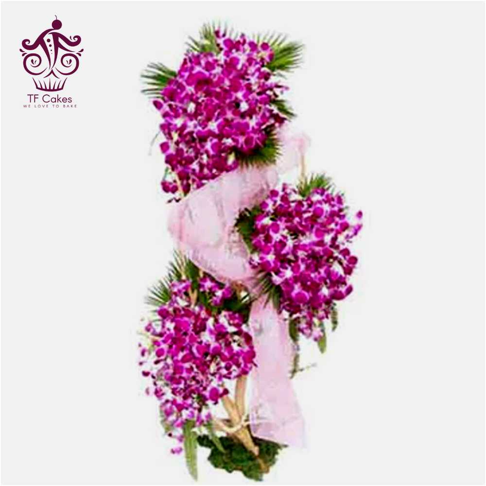Freshly Cut Purple Orchids