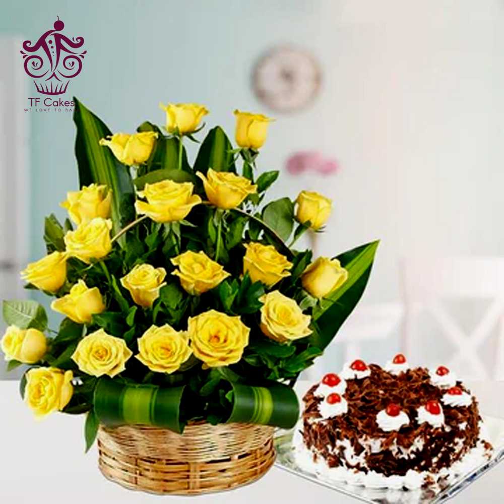 Lovely Flowers n Cake