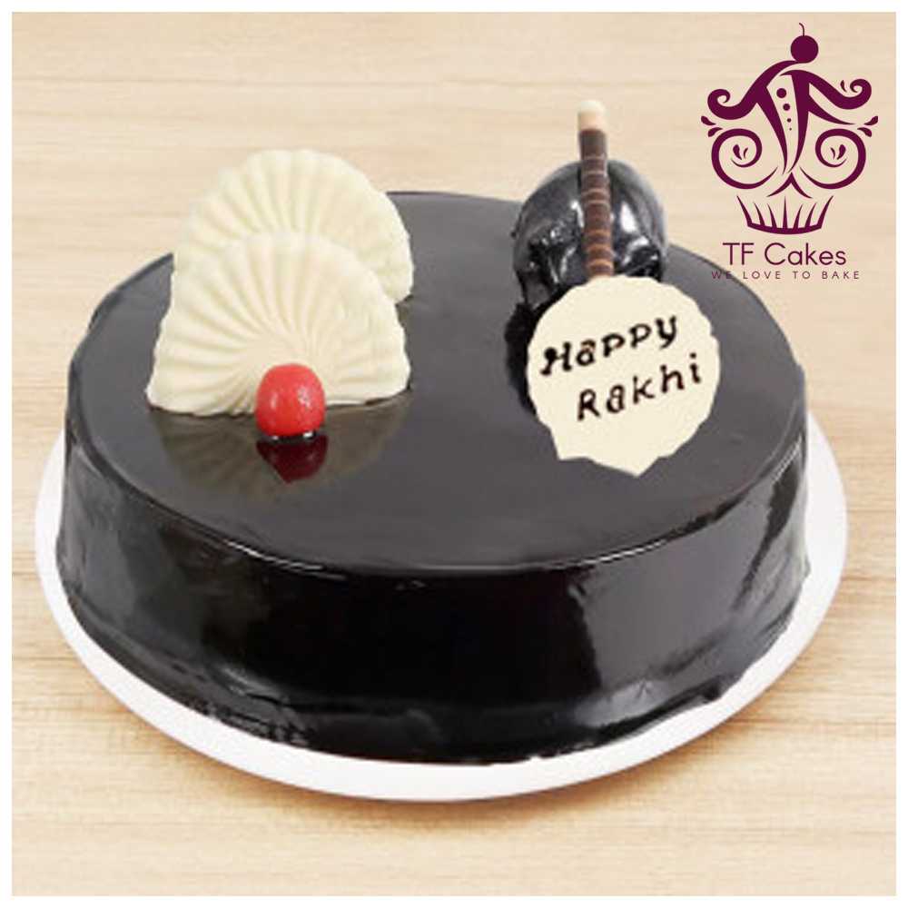 Special Rakhi Truffle Cake