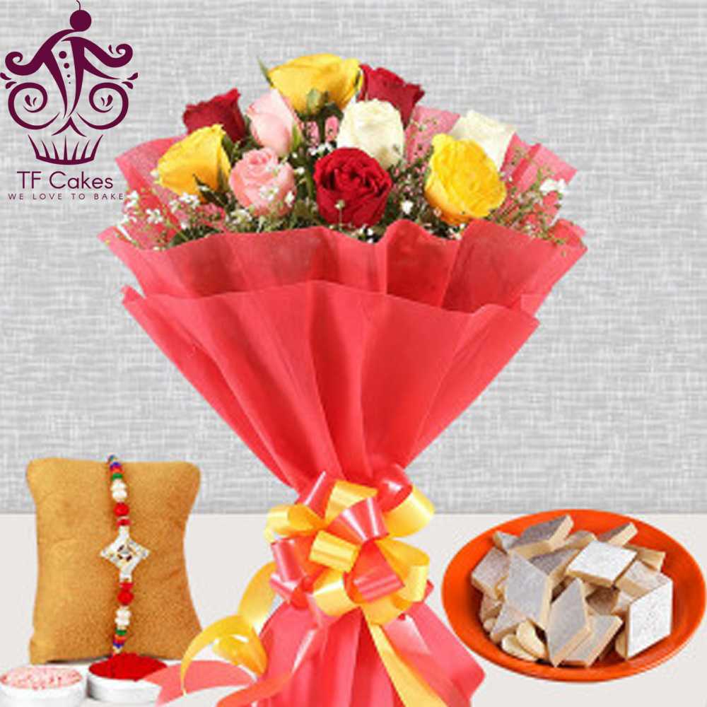 Sweetly Fresh Rakhi Hamper