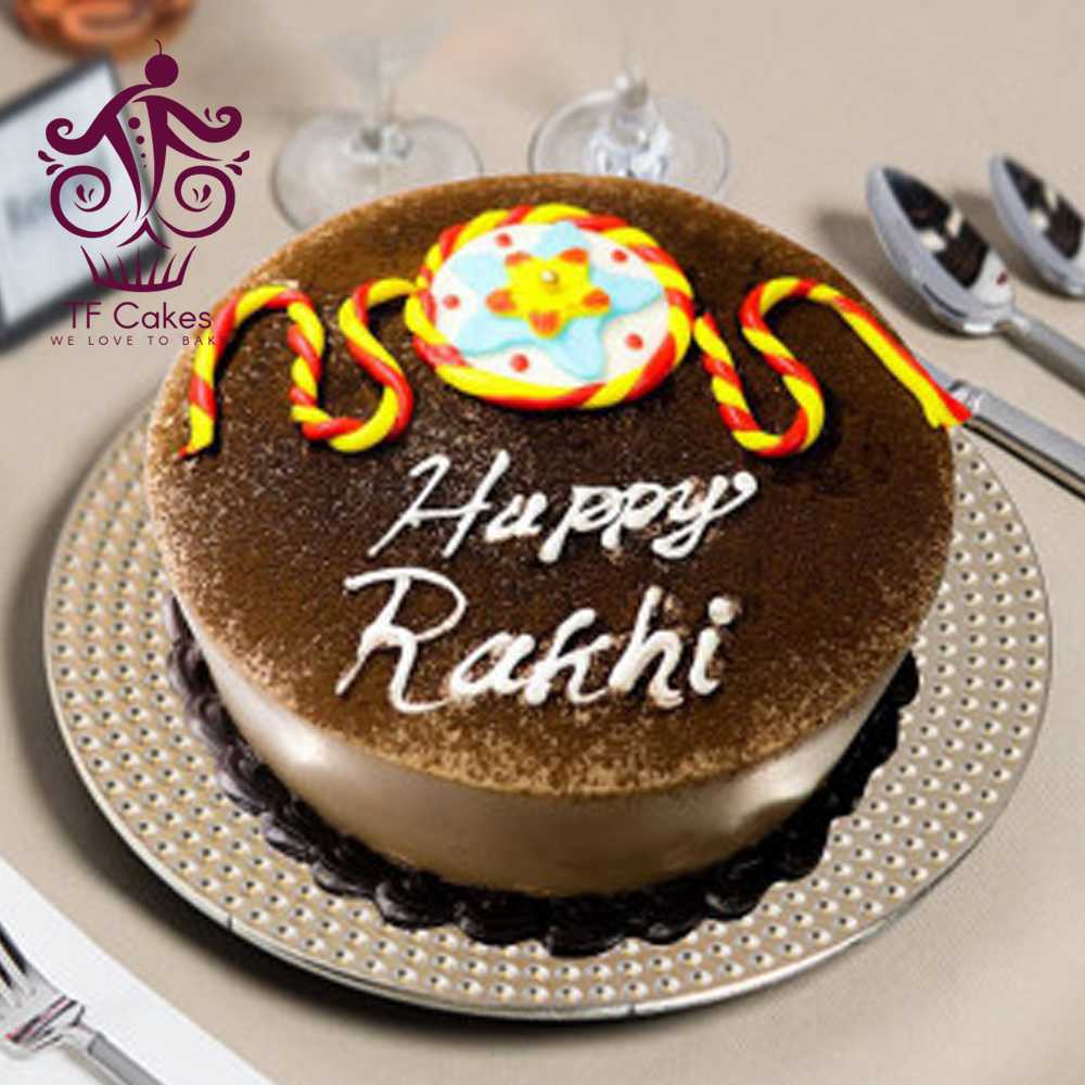 Chocolate Rakhi Theme Cake